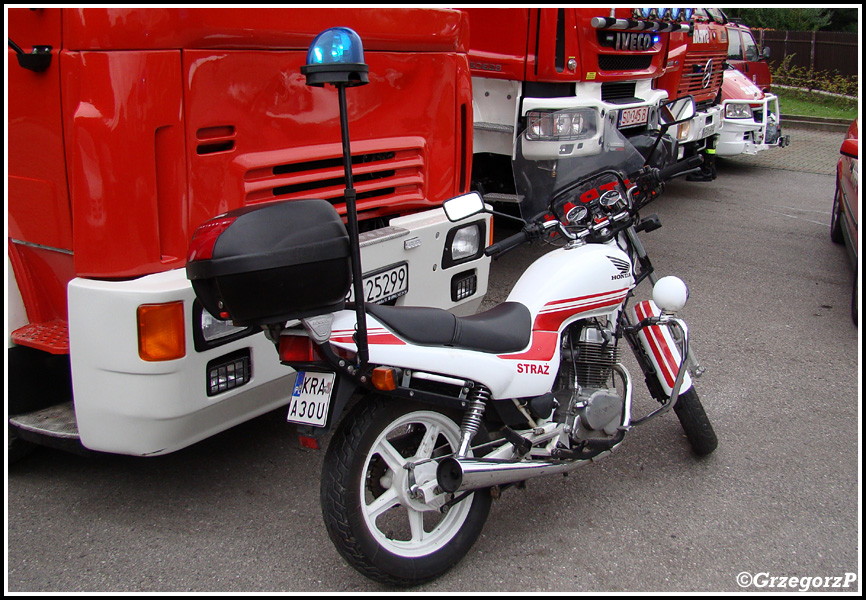 Motocykl Honda - OSP ZabierzÃ³w