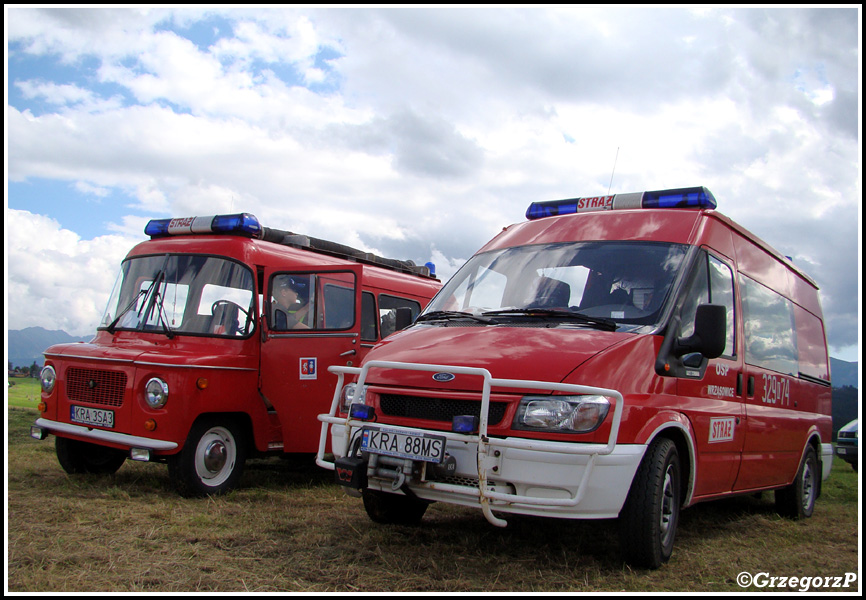 338[K]91- GLM Nysa - OSP Ujazd & 329[K]74 - SLRt Ford - OSP WrzÄ…sowice