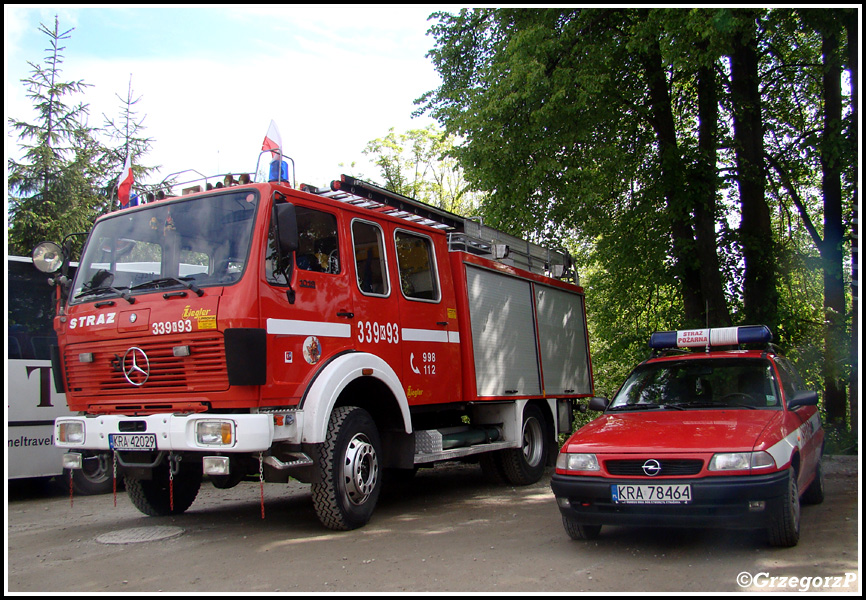 2x 339[K]93 - GBA 2,5/16 Mercedes Benz 1019/Ziegler & Opel Astra Classic - OSP Kobylany