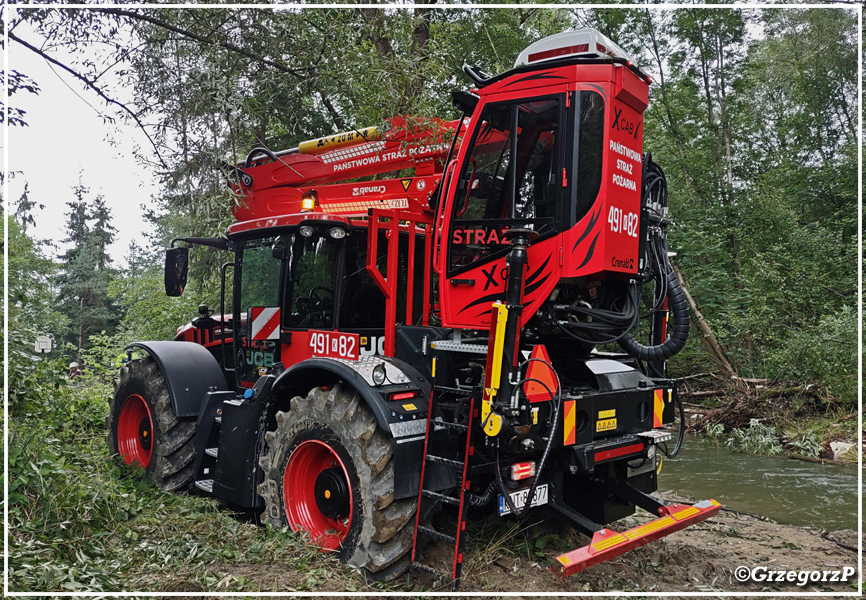 491[K]82 - SKw JCB Fastrac 4220/Autokran - JRG Nowy Targ