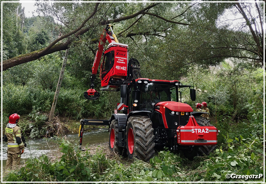 491[K]82 - SKw JCB Fastrac 4220/Autokran - JRG Nowy Targ