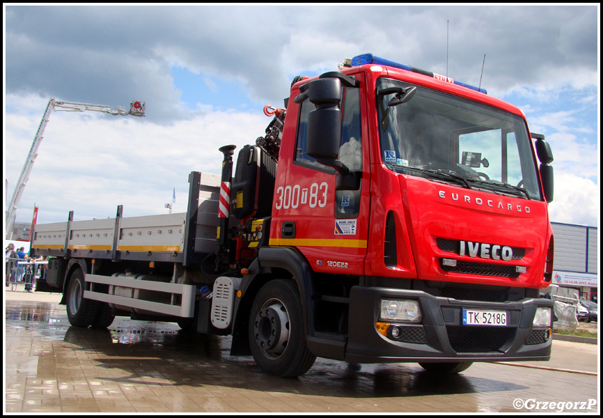 300[T]83 - SKw Iveco Eurocargo 120E22 - KM PSP Kielce