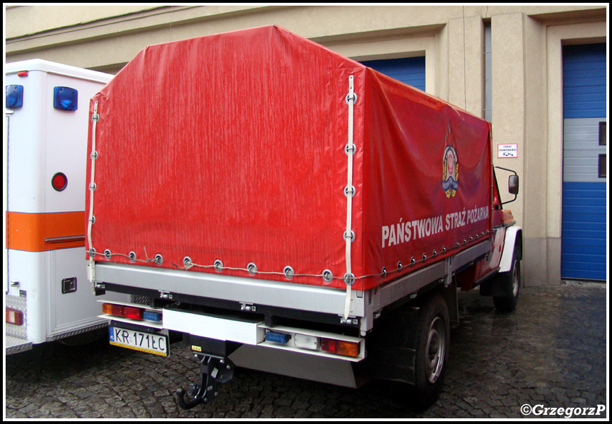 250[K]87 - SLKw Mercedes Benz 290 GD - SA PSP KrakÃ³w