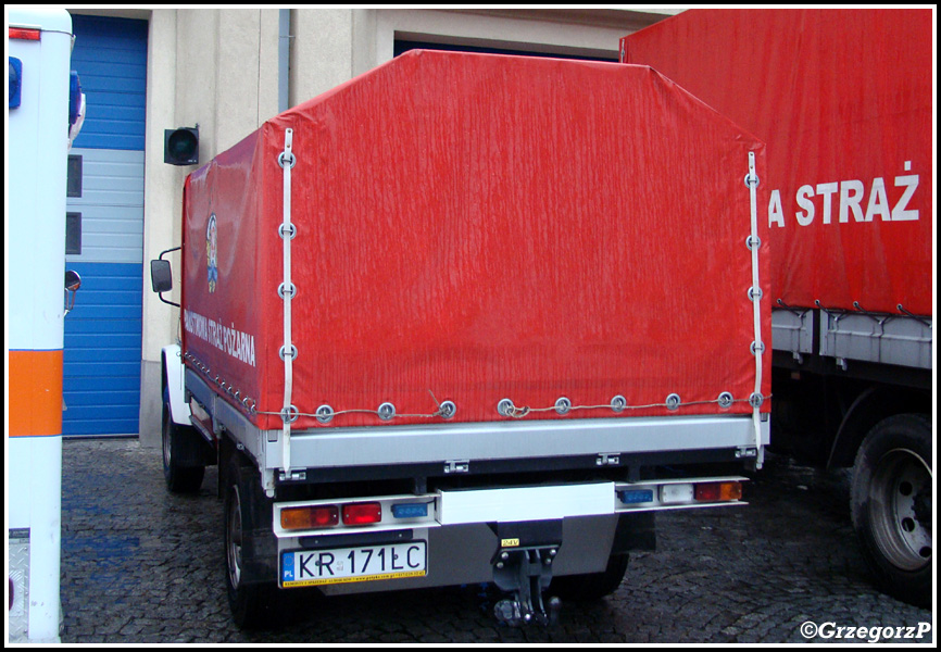 250[K]87 - SLKw Mercedes Benz 290 GD - SA PSP KrakÃ³w