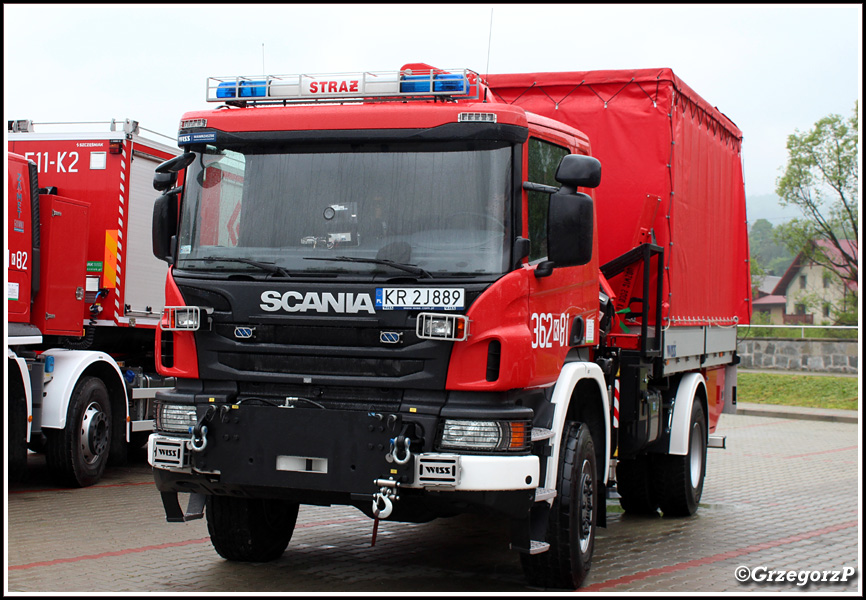 362[K]81- SCKw Scania P320/Wawrzaszek - JRG 2 TarnÃ³w