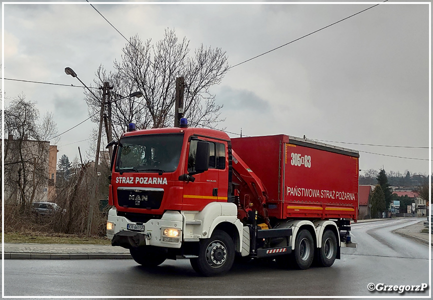 305[K]83 - SCKw MAN TGS 26.320/Elektro-Instal - JRG 5 Kraków