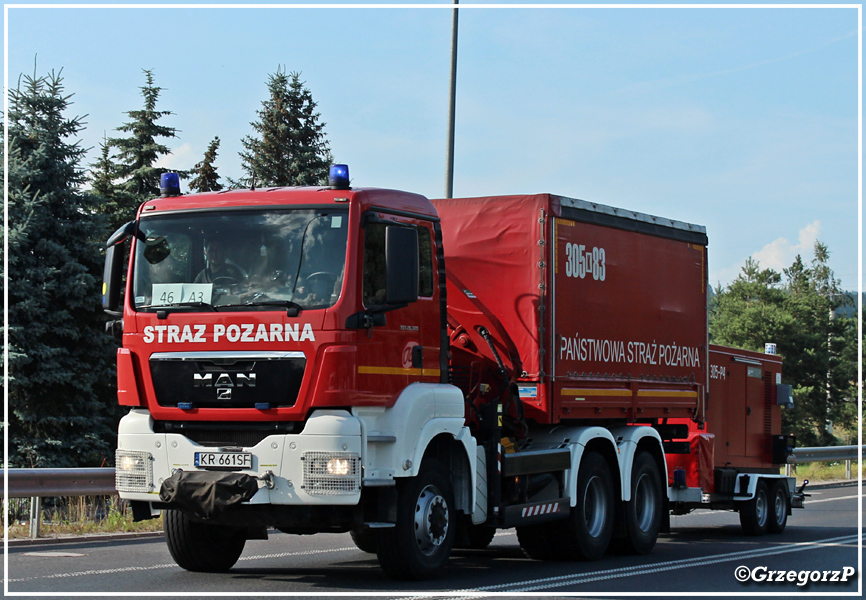 305[K]83 - SCKw MAN TGS 26.320/Elektro-Instal - JRG 5 KrakÃ³w