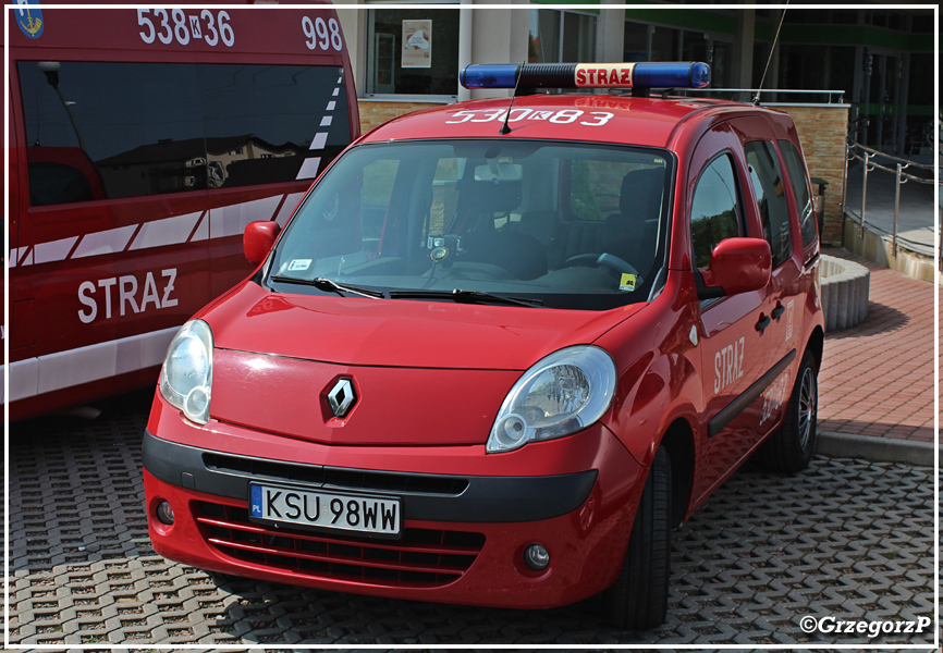 530[K]83 - SLKw Renault Kangoo - KP PSP Sucha Beskidzka