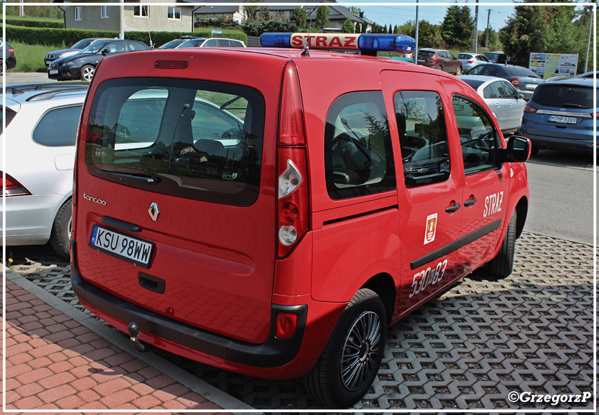 530[K]83 - SLKw Renault Kangoo - KP PSP Sucha Beskidzka