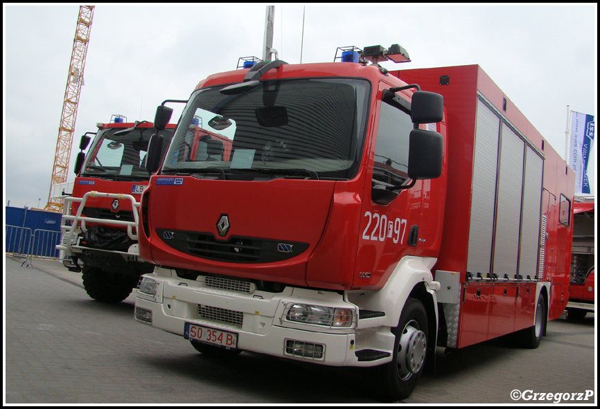 220[F]97 - SCPgaz Renault Midlum 300.16/Wawrzaszek - KW PSP GorzÃ³w Wielkopolski