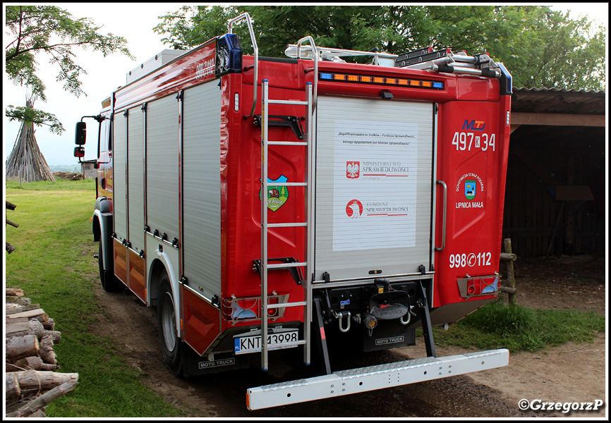 497[K]34 - GCBA 5/42 MAN TGM 18.340/Moto Truck - OSP Lipnica MaÅ‚a