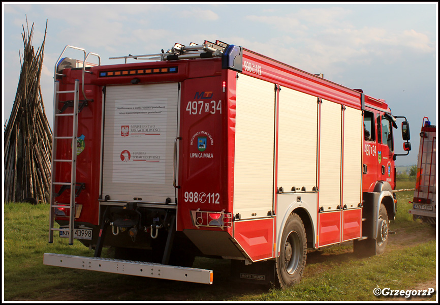 497[K]34 - GCBA 5/42 MAN TGM 18.340/Moto Truck - OSP Lipnica MaÅ‚a