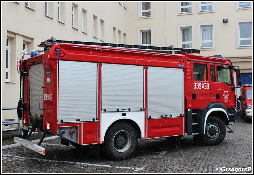 339[K]38 - GCBA 4,6/29 MAN TGM 18.340/Moto Truck - OSP Åuczyce