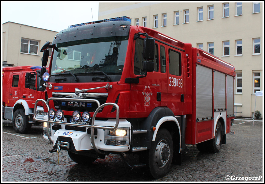 339[K]38 - GCBA 4,6/29 MAN TGM 18.340/Moto Truck - OSP Åuczyce