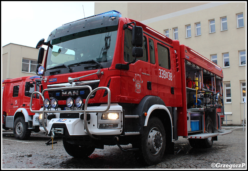 339[K]38 - GCBA 4,6/29 MAN TGM 18.340/Moto Truck - OSP Åuczyce