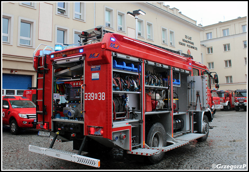 339[K]38 - GCBA 4,6/29 MAN TGM 18.340/Moto Truck - OSP Åuczyce
