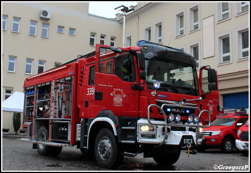 339[K]38 - GCBA 4,6/29 MAN TGM 18.340/Moto Truck - OSP Åuczyce