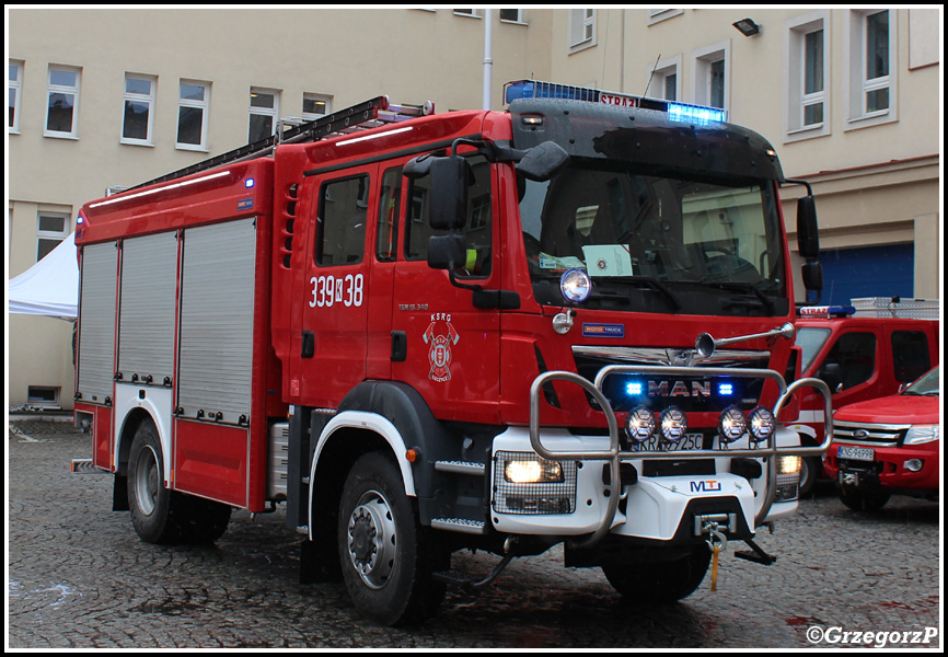 339[K]38 - GCBA 4,6/29 MAN TGM 18.340/Moto Truck - OSP Åuczyce
