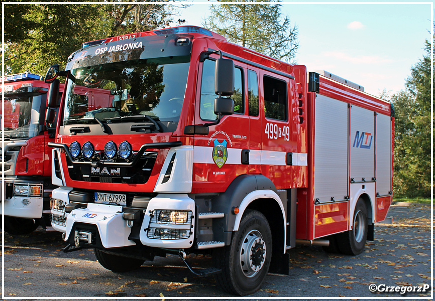 499[K]49 - GCBA 4,5/29 MAN TGM 18.320/Moto Truck - OSP JabÅ‚onka