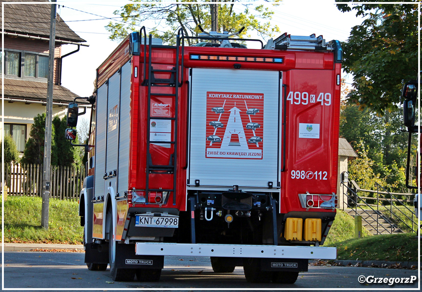 499[K]49 - GCBA 4,5/29 MAN TGM 18.320/Moto Truck - OSP Jabłonka