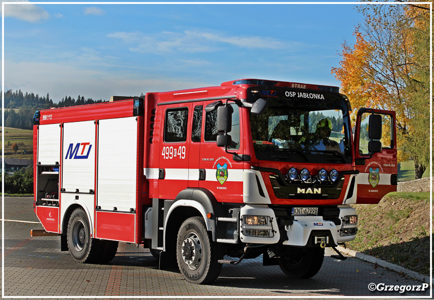 499[K]49 - GCBA 4,5/29 MAN TGM 18.320/Moto Truck - OSP JabÅ‚onka
