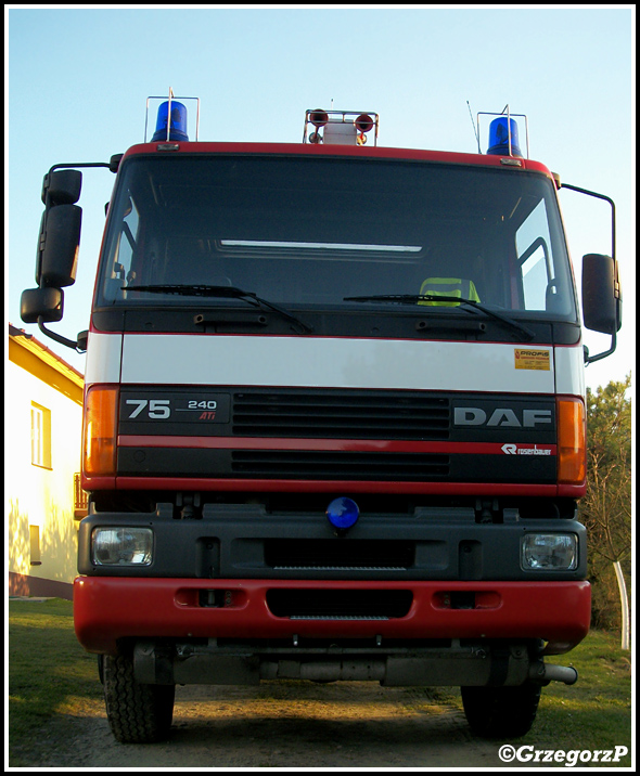 497[K]97 - GBA 3/24 DAF 75/Doeschot- Rosenbauer - OSP ChabÃ³wka