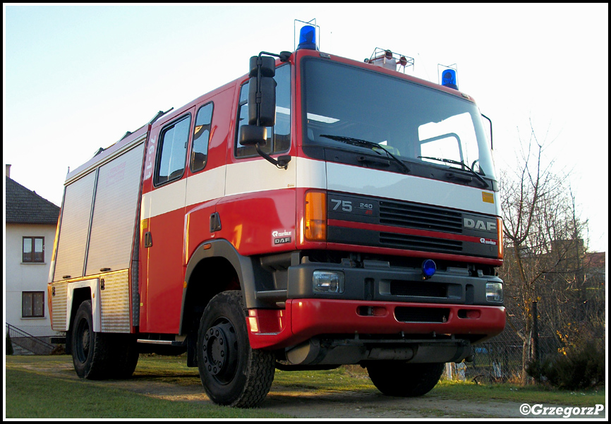 497[K]97 - GBA 3/24 DAF 75/Doeschot- Rosenbauer - OSP Chabówka