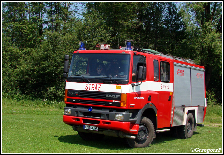 497[K]97 - GBA 3/24 DAF 75/Doeschot- Rosenbauer - OSP Chabówka