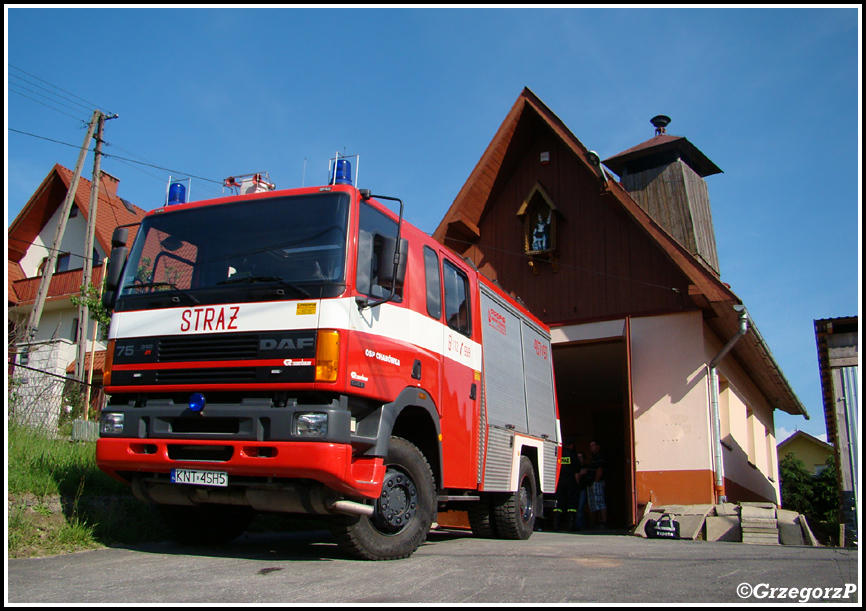 497[K]97 - GBA 3/24 DAF 75/Doeschot- Rosenbauer - OSP Chabówka