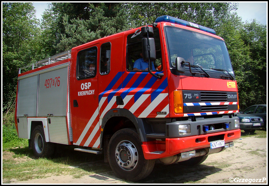 497[K]76 - GBA 3/24 DAF 75/Doeschot- Rosenbauer - OSP Krempachy