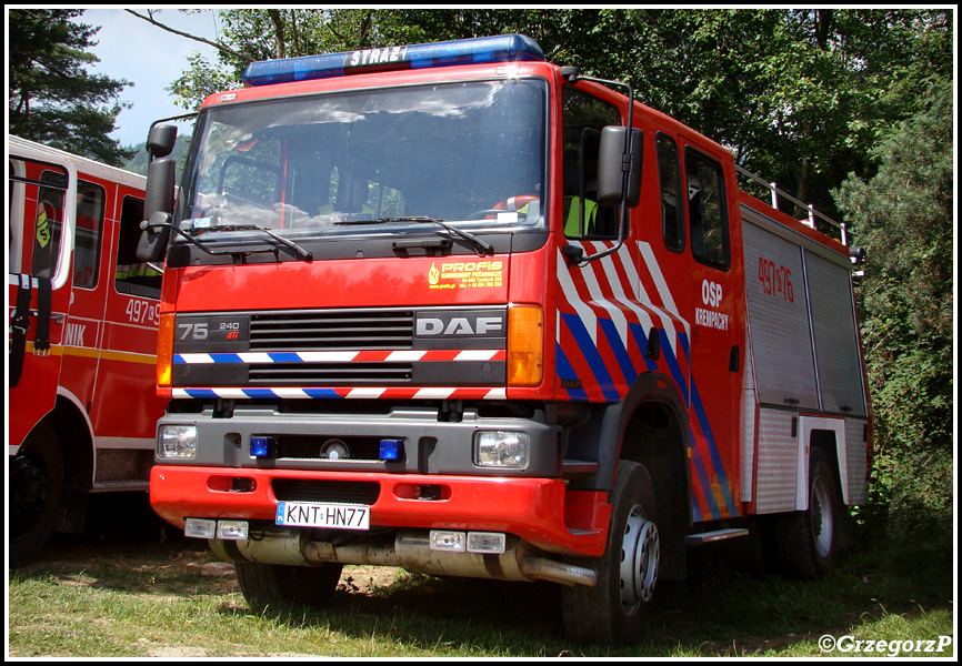 497[K]76 - GBA 3/24 DAF 75/Doeschot- Rosenbauer - OSP Krempachy