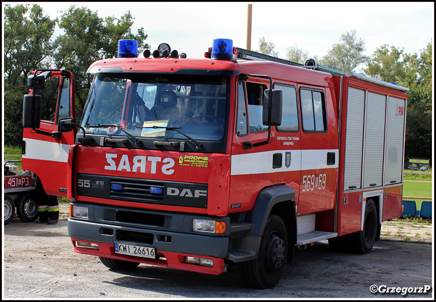 569[K]69 - GBA 1,5/24 DAF 55/Mucar - OSP ChorÄ…gwica