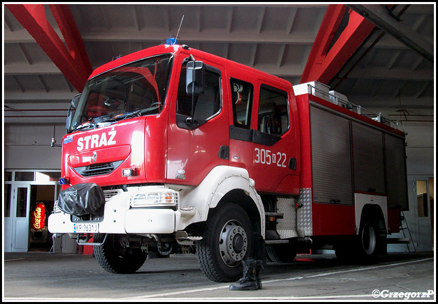 305[K]22 - GBA 2,5/25 Renault Midlum 220 dCi/Wawrzaszek - JRG 2 KrakÃ³w