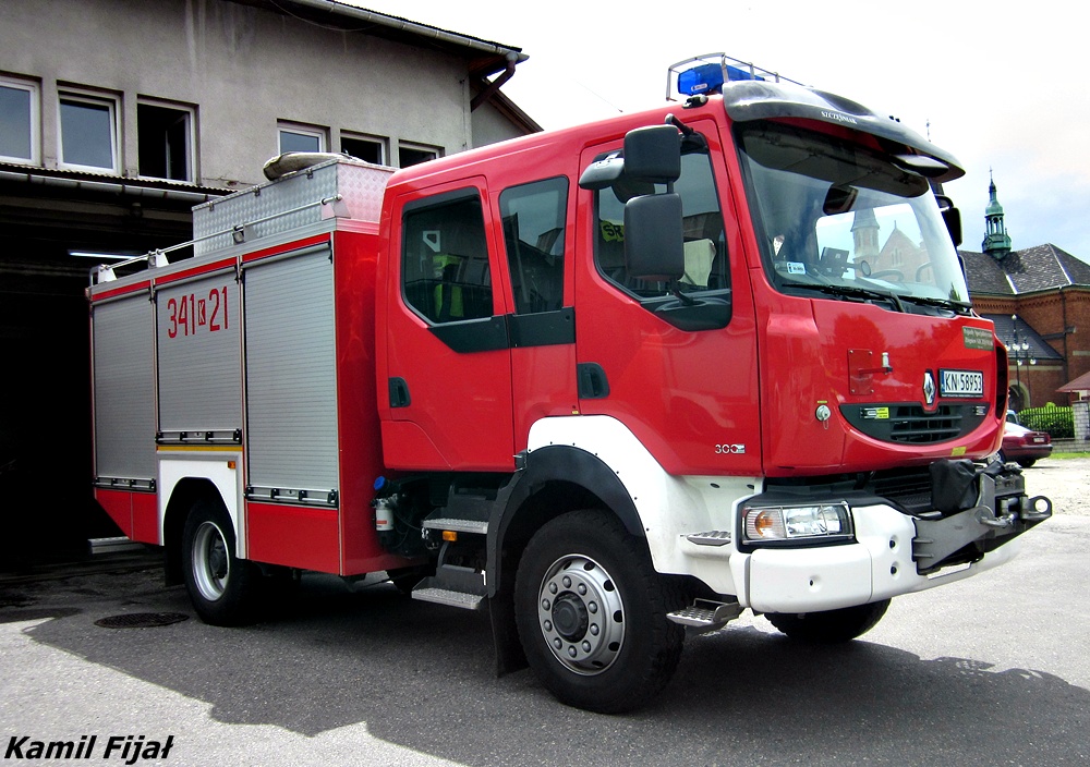 341[K]21 - GBA 2,5/24 Renault Midlum 300.14/PS SzczÄ™Å›niak - JRG 1 Nowy SÄ…cz