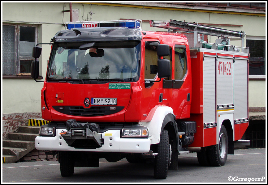 471[K]22 - GBA 2,5/24 Renault Midlum 300.14 DXi/Szczęśniak - JRG Myślenice