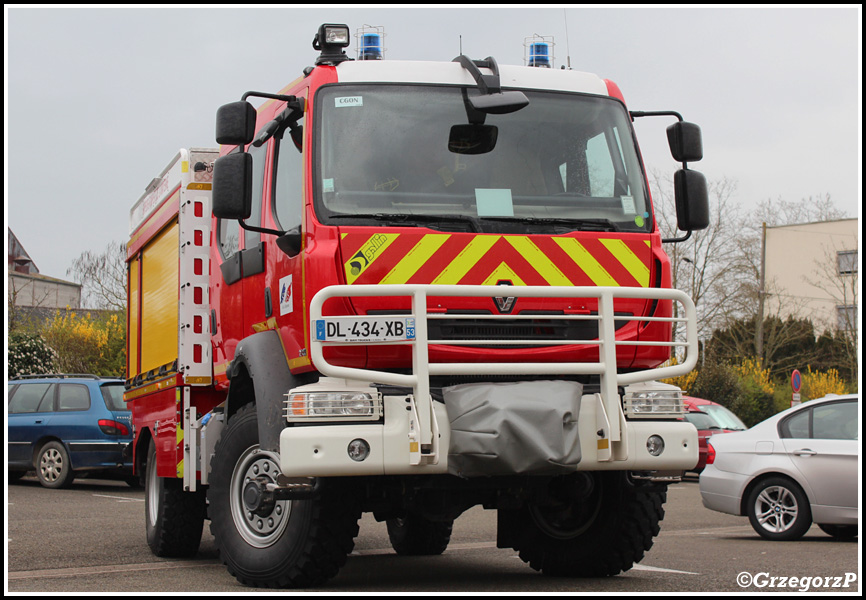 DL-434-XB - CCR Renault Midlum 270.15 dCi/Gallin - SDIS 53 de la Mayenne, Centre de Secours ChÃ¢teau-Gontier