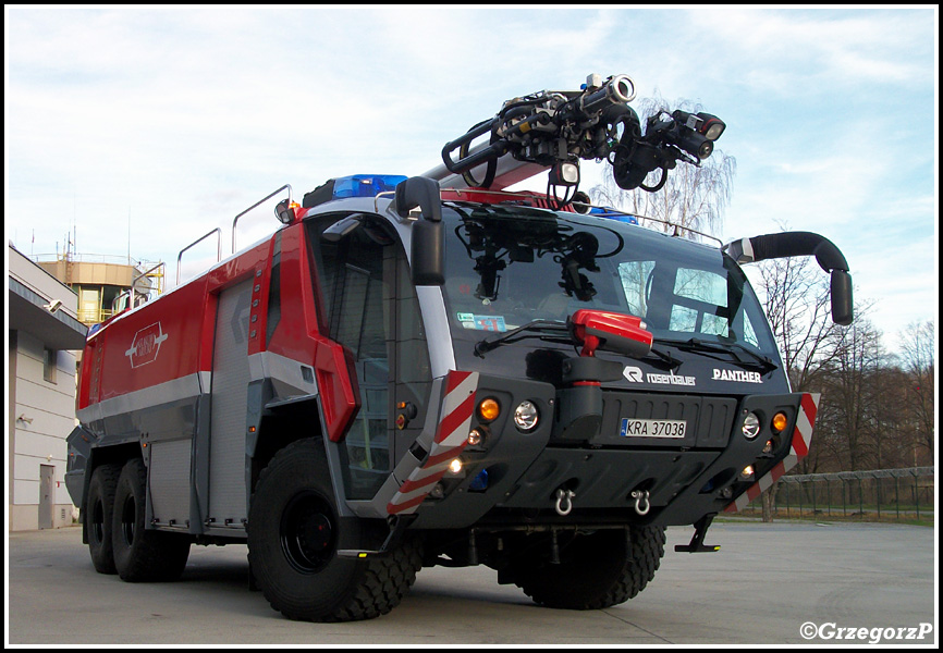 5 - GCBAPr 13/70+250 Rosenbauer Panther CA-5 - LSRG KrakÃ³w- Balice