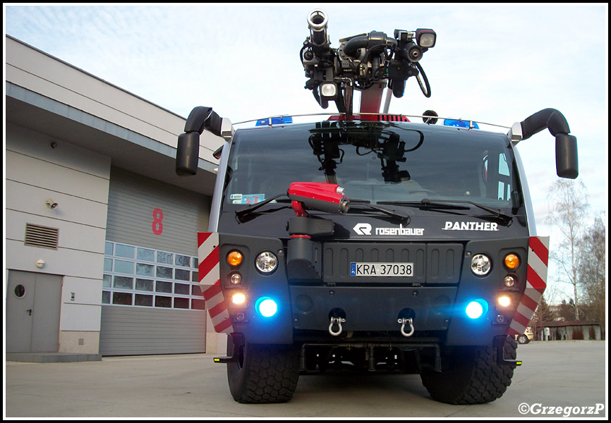 5 - GCBAPr 13/70+250 Rosenbauer Panther CA-5 - LSRG KrakÃ³w- Balice