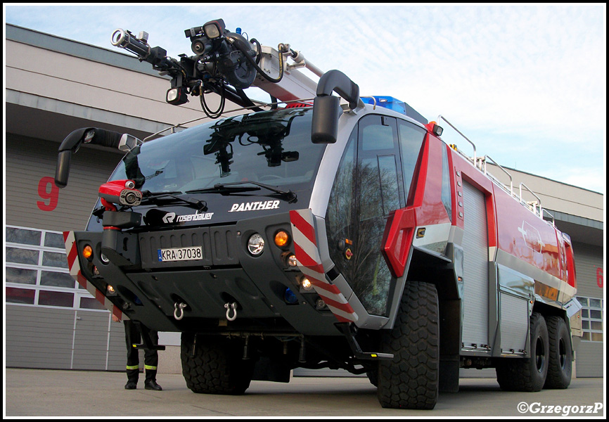 5 - GCBAPr 13/70+250 Rosenbauer Panther CA-5 - LSRG KrakÃ³w- Balice
