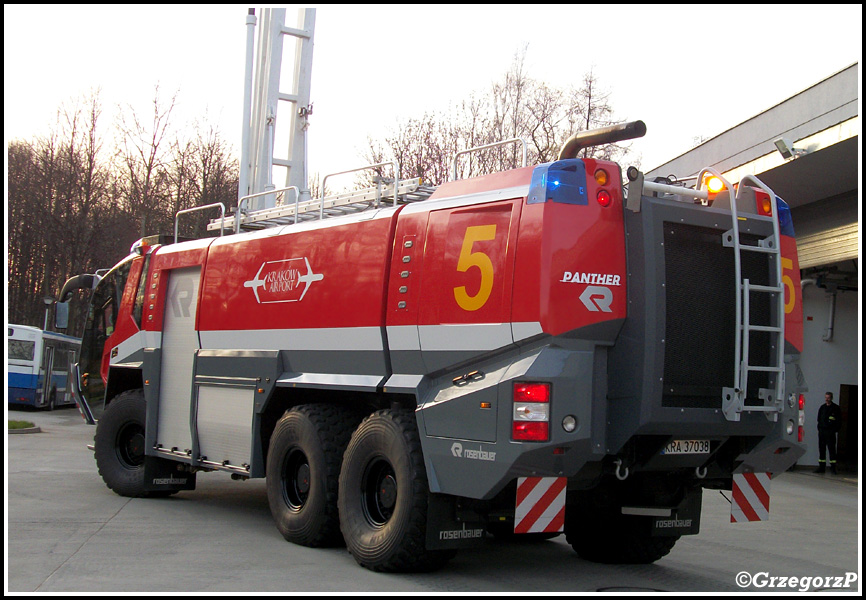 5 - GCBAPr 13/70+250 Rosenbauer Panther CA-5 - LSRG KrakÃ³w- Balice