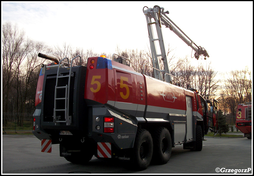 5 - GCBAPr 13/70+250 Rosenbauer Panther CA-5 - LSRG KrakÃ³w- Balice