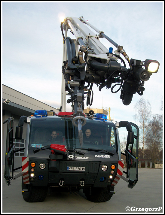5 - GCBAPr 13/70+250 Rosenbauer Panther CA-5 - LSRG KrakÃ³w- Balice