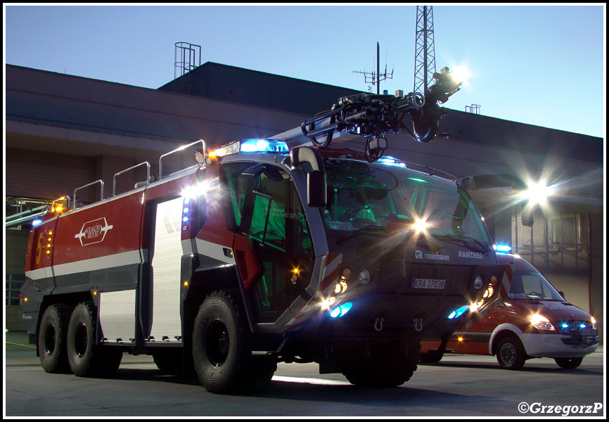 5 - GCBAPr 13/70+250 Rosenbauer Panther CA-5 - LSRG KrakÃ³w- Balice