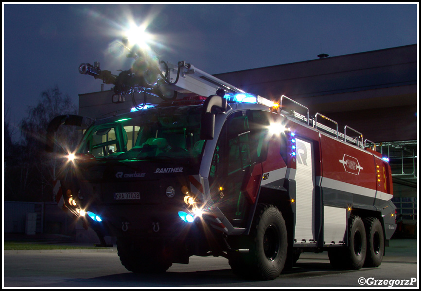 5 - GCBAPr 13/70+250 Rosenbauer Panther CA-5 - LSRG KrakÃ³w- Balice