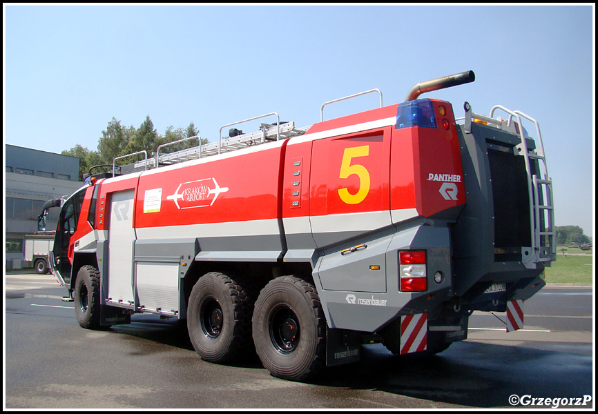 5 - GCBAPr 13/70+250 Rosenbauer Panther CA-5 - LSRG Kraków- Balice