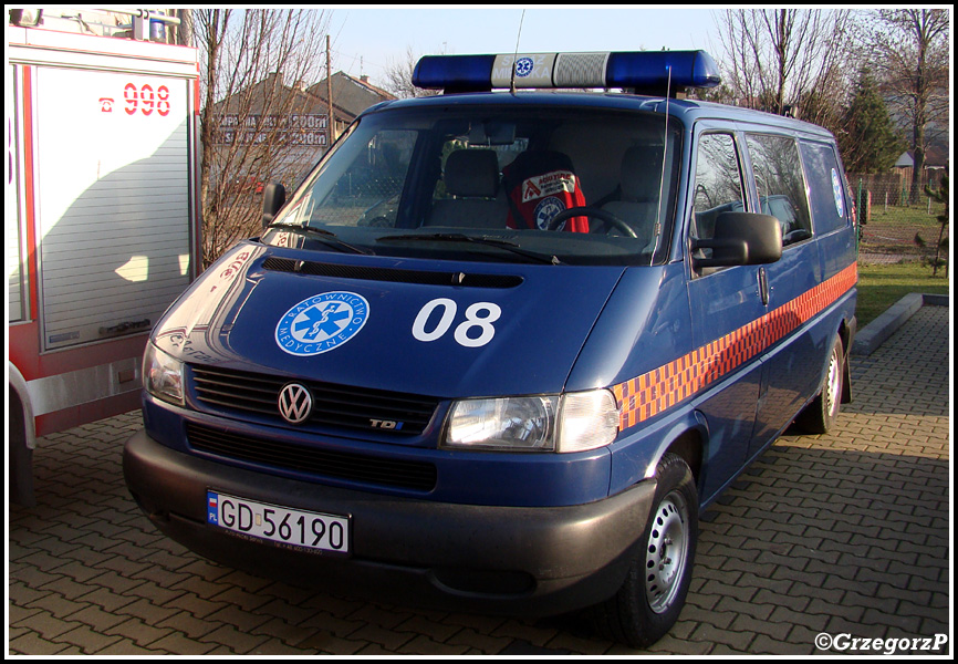 Volkswagen Transporter T4 - SNRR ''ADIUTARE'' Gdańsk