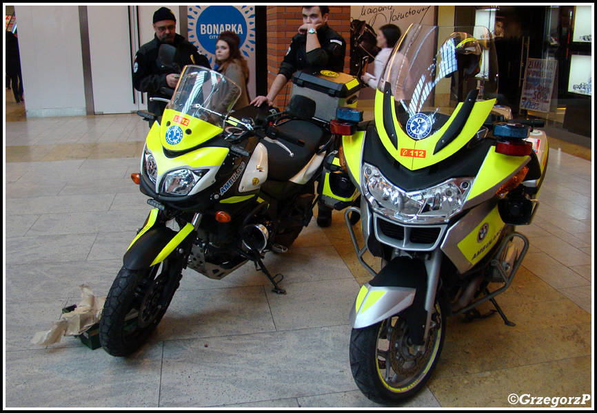 Suzuki V-Strom & BMW R1200RT - R2 KrakÃ³w
