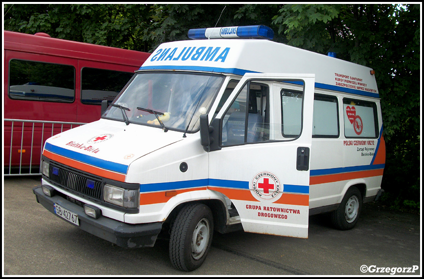 Fiat Ducato - Grupa Ratownictwa PCK - Bielsko- BiaÅ‚a