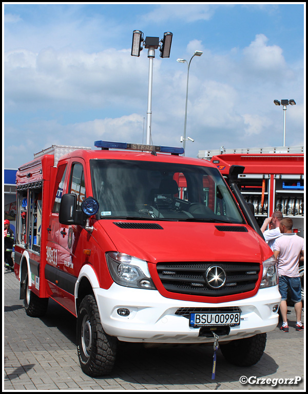 349[B]33 - SLRt Mercedes Benz Sprinter 416 CDI/Moto Truck - OSP FilipÃ³w