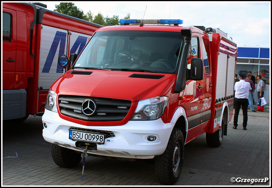 349[B]33 - SLRt Mercedes Benz Sprinter 416 CDI/Moto Truck - OSP FilipÃ³w